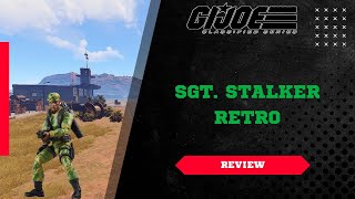 G.I. Joe Classified Series - Retro Sgt. Stalker 6-Inch Figure Review | Detailed Look!