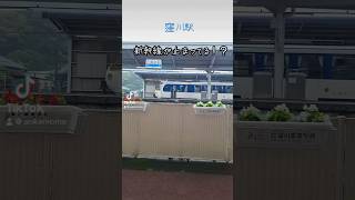 土佐くろしお鉄道 窪川駅 新幹線が止まってる！？