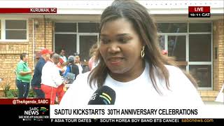 SADTU holds 30th anniversary celebrations