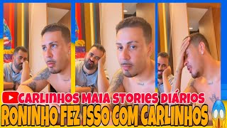 CARLINHOS MAIA RECEBEU RONINHO EM SUA CASA E DESCOBRIU O QUE ELE FEZ COM INVEJA 😱🤭