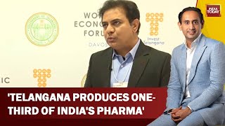 'Hyderabad \u0026 Telangana Are Life Sciences Capital Of India And World': KT Rama Rao