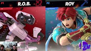 Shark Tank #132 Losers Round 3   Oriole ROB Vs  LightSpeed Roy   SSBU Tournament