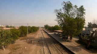 Burewala, the city of education, Punjab, Pakistan. 4k time lapse video