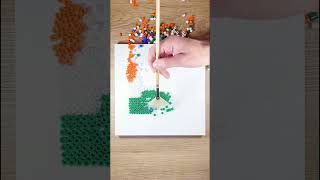 ASMR with beads! FLAG of INDIA! 🧡💚💙
