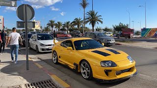 Evan’s supra in Morocco 🇲🇦 800hp!!| أول سوبرا بالمغرب 🇲🇦🇲🇦