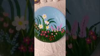 DIY Easy Clay Pot Painting Part 2 #shorts #art #aesthetic