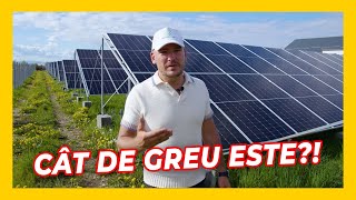 CUM SĂ CONSTRUIEȘTI UN PARC FOTOVOLTAIC ☀️😎