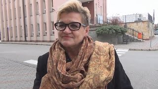 ELŻBIETA DOMAŃSKA - NOWA BURMISTRZ DZIERZGONIA I MIESZKAŃCY  KOMENTUJĄ WYNIKI WYBORÓW - 18.11.2014