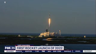 First rocket launch of 2022