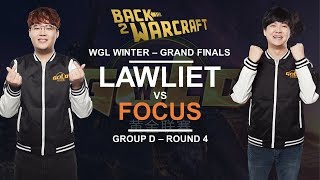 WGL:W Grand Finals 2018 - Group D - Round 4: [N] LawLiet vs. FoCuS [O]