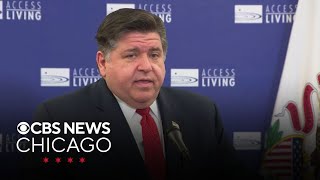 Gov. Pritzker wastes no time taking on President Trump