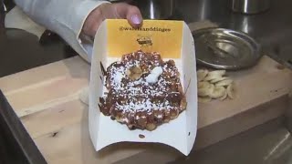 Celebrating International Waffle Day with NYC dessert