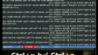 emacs tips - keyboard macro example