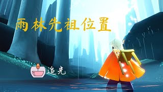 光遇雨林先祖位置