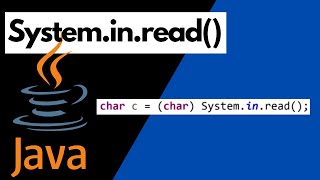 Using System.in.read() - JAVA video