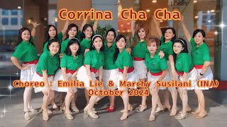 Corrina Cha Cha || Choreo : Emilia Lie & Marchy Susilani (INA) - October 2024