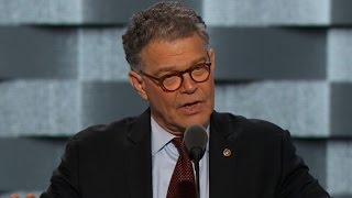 Sen. Al Franken mocks Trump university