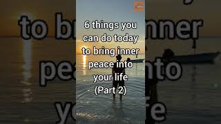 How Do You Find Your Inner Peace - Finding Inner Peace And Balance - (PART2) #shorts 🕊️🕊️🕊️
