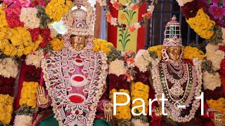 సీతారాముల కళ్యాణం చూతమురారండి I Part - 1  #sitharamulakalyanam #srianjaneyam #thirunallu #sitarama