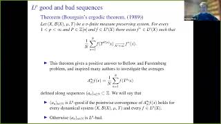 Polynomial Progressions in Topological Fields and Their Applications to Pointwise... - Mariusz Mirek