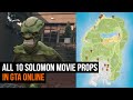 GTA Online Solomon Movie Props | ALL 10 LOCATIONS