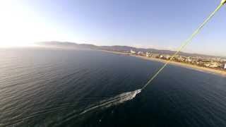 Parasailing in Los Angeles at Marina del Rey