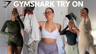 GYMSHARK JANUARY 2024 TRY ON REVIEW ♡ activewear haul size medium