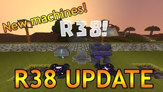 R38 UPDATE - NEW CREATIVERSE UPDATE!!! - Block Phaser, Sensor Block, Mob Spawner and more!