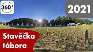 Stavěčka tábora 2021 | Skaut Křtiny