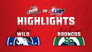 Wenatchee Wild at Swift Current Broncos 02/08 | WHL Highlights 2024-25