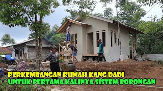 Perkembangan Pembangunan Rumah Kang Dadi. Pekerjanya Spek Dewa..Cepat Dan Rapi...