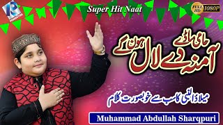 New Rabi ul Awal Naat 2021 - Hami Saddy Amina Dy Lal Hoon Gy - Muhammad Abdullah Shraqpuri