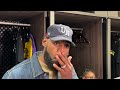 LeBron James talks to the media after the Lakers’ 101-93 loss to the Thunder