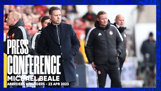 PRESS CONFERENCE | Michael Beale | Aberdeen 2-0 Rangers
