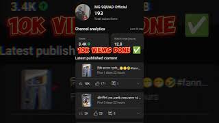 আলহামদুলিল্লাহ 10k views done ✅#viralvideo #trending #viralshorts #motivation #content #fannyvideo