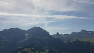 Hangfliegen auf der Tschentenalp