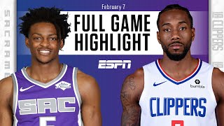Sacramento Kings vs. LA Clippers [FULL GAME HIGHLIGHTS] | NBA on ESPN