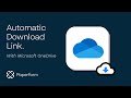 How to generate a OneDrive direct download link