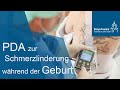 Schmerzlinderung während der Geburt: Wie funktioniert eine PDA?