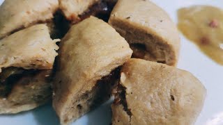 Whole wheat stuffed buns🥹 No maida, No oven..#steamedbun  #vegrecepies #healthyfood#yummyrecipe.