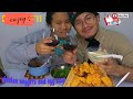 CHICKEN NUGGETS AND EGG SOUP MUKBANG😘 | YANIVKHONGSAI | SIBLINGS | ISRAEL |