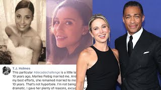 T.J. Holmes’ Tribute to Wife Goes VIRAL After Amy Robach Romance Reveal