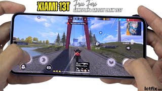 Xiaomi 13T Free Fire Gaming test