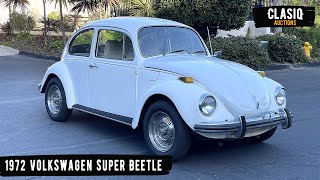 1972 Volkswagen Super Beetle Driving Video