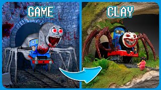 Cursed Thomas VS Clay - All Eat Monster In Real Life | Guess The Eater MONSTER'S Voice?