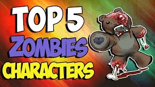 TOP 5 Zombie Characters of ALL Time : ("WaW, "Bo1" & "Bo2" Zombies)