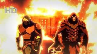 Mortal Kombat Legends Snow Blind  2022 Sub-zero & Scorpion Join Forces |