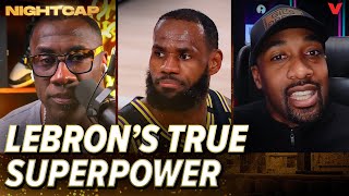 Gil explains to Shannon Sharpe what part of LeBron's game is still underrated | Nightcap