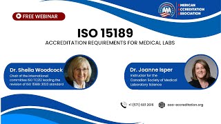 Webinar | ISO 15189 Accreditation requirements for Medical Labs