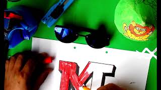 The Letter M | Basic Calligraphy Tutorial -MEHTAB HUSAIN ANSARI
